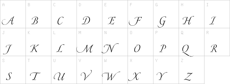 Uppercase characters