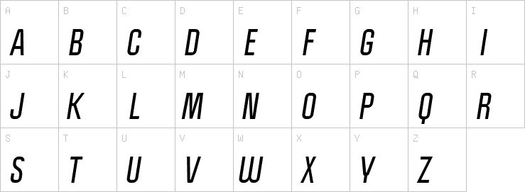 Uppercase characters