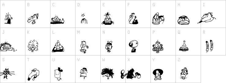 Uppercase characters