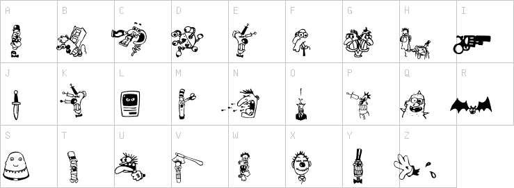 Uppercase characters