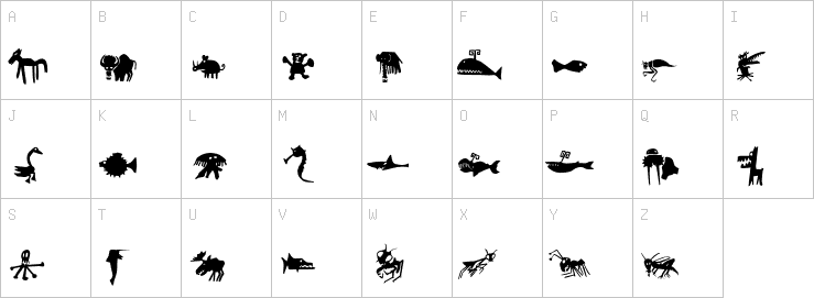 Uppercase characters