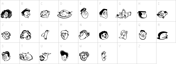 Uppercase characters