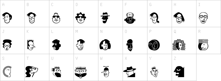 Uppercase characters