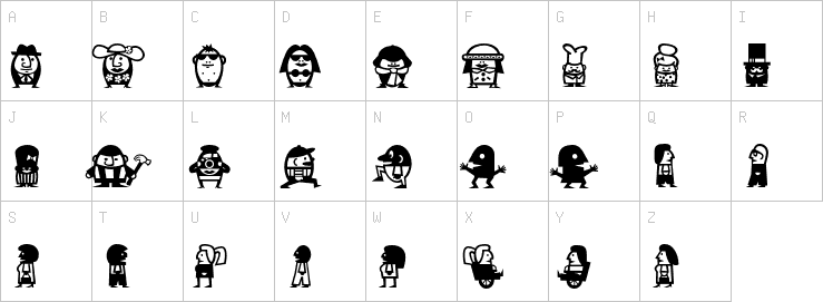 Uppercase characters
