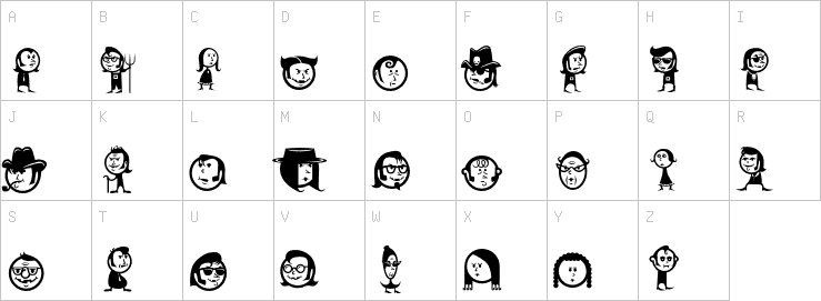 Uppercase characters