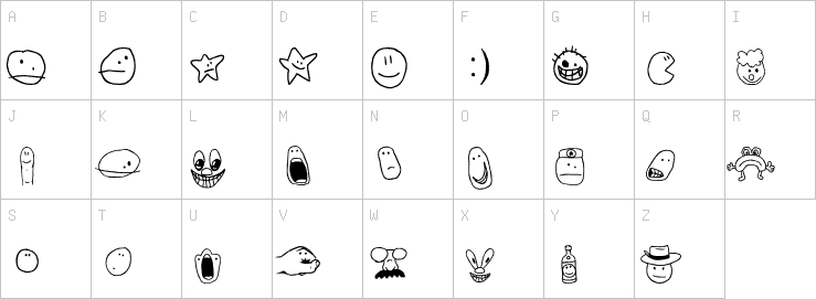 Uppercase characters