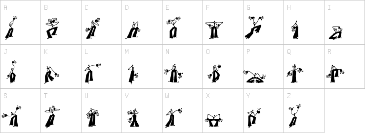 Uppercase characters