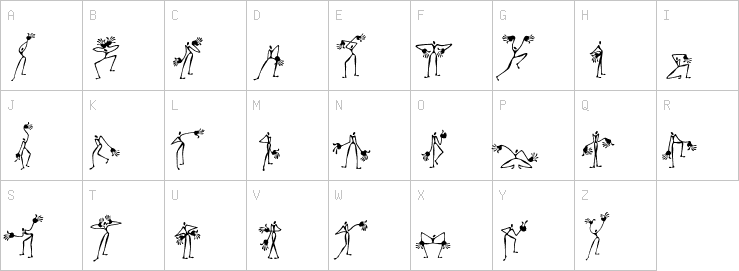 Uppercase characters
