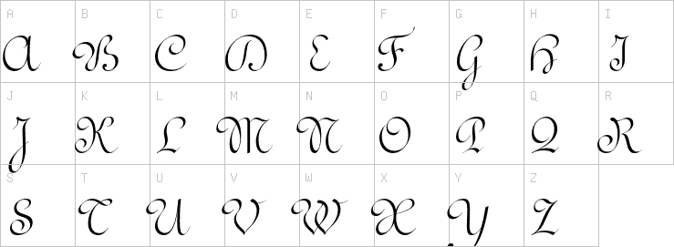 Uppercase characters