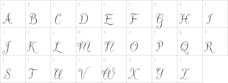 Uppercase characters