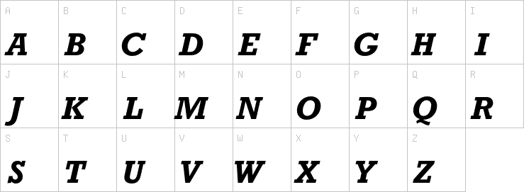 Uppercase characters