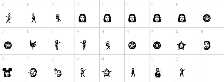 Uppercase characters