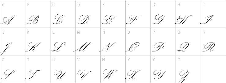 Uppercase characters