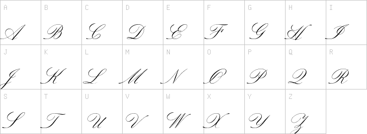 Uppercase characters