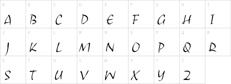 Uppercase characters