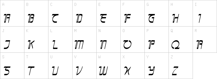 Uppercase characters