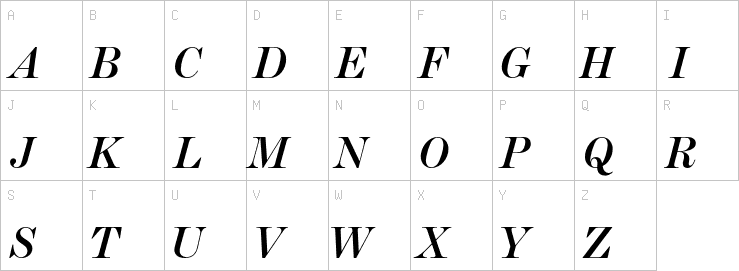 Uppercase characters