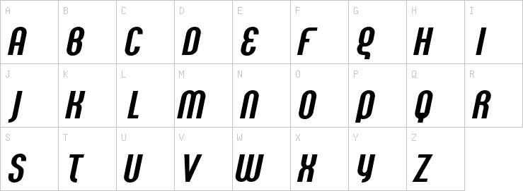 Uppercase characters