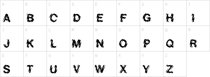 Uppercase characters