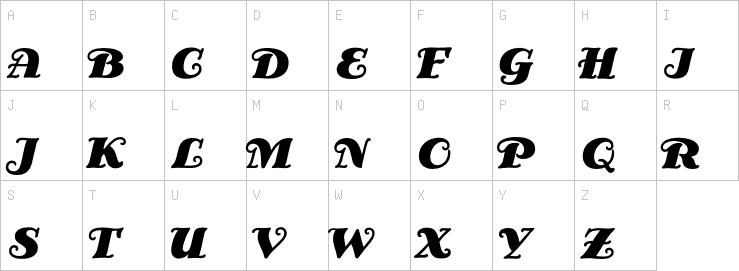 Uppercase characters