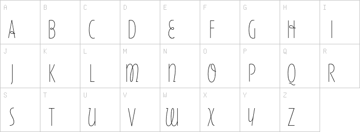 Uppercase characters