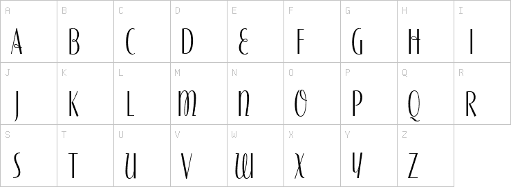Uppercase characters