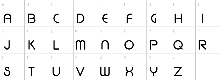 Uppercase characters