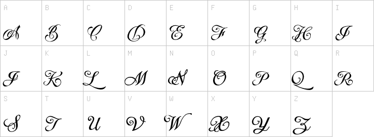 Uppercase characters