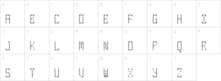 Uppercase characters