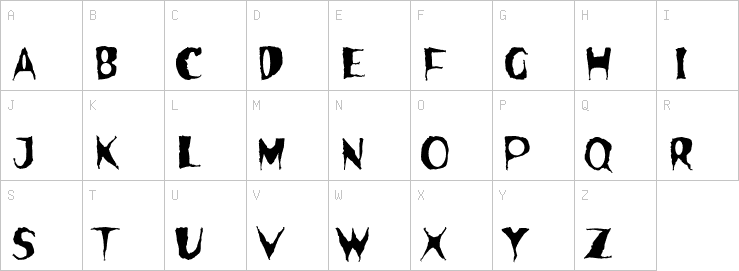 Uppercase characters