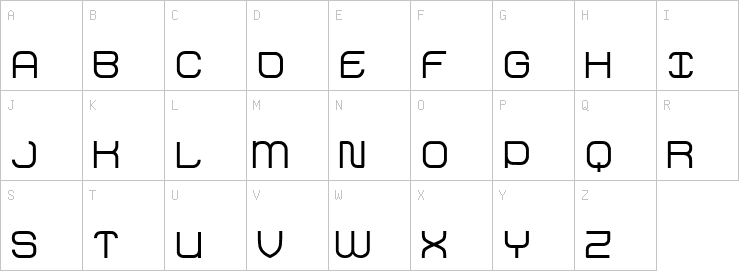 Uppercase characters