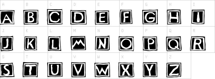 Uppercase characters