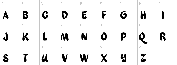 Uppercase characters