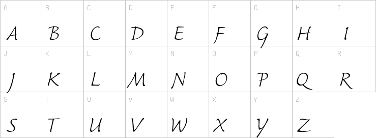 Uppercase characters