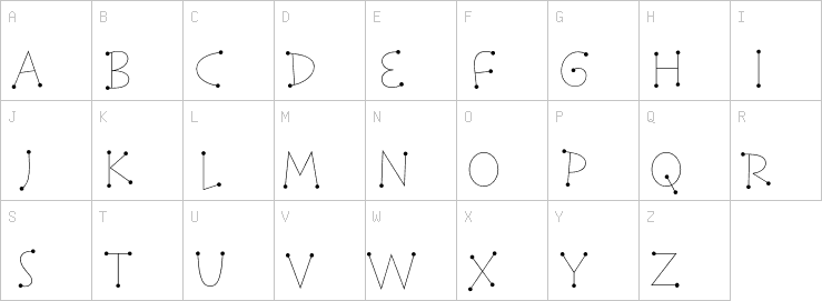 Uppercase characters