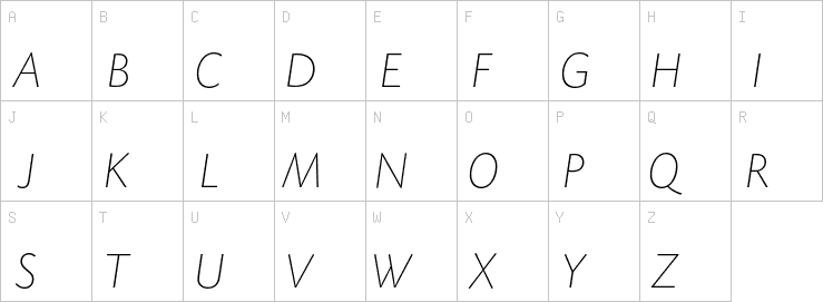 Uppercase characters