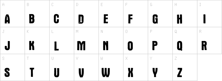 Uppercase characters