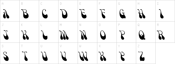 Uppercase characters
