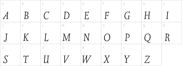 Uppercase characters