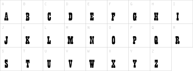 Uppercase characters