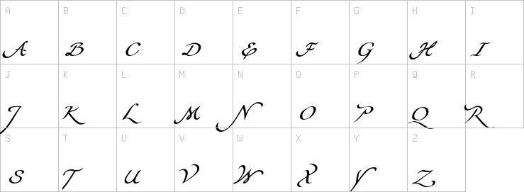 Uppercase characters
