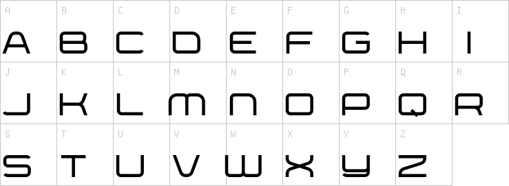 Uppercase characters