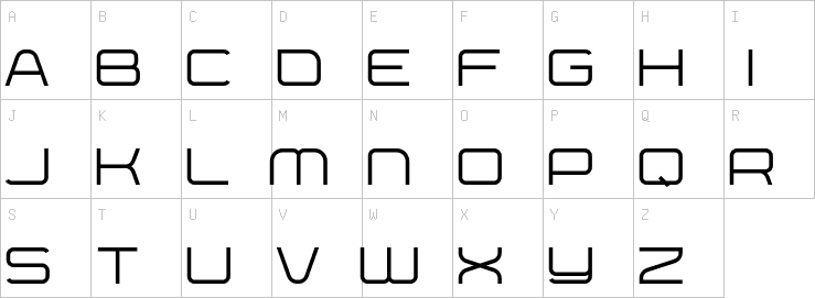 Uppercase characters