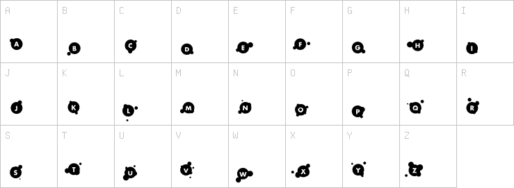 Uppercase characters