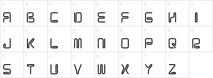 Uppercase characters
