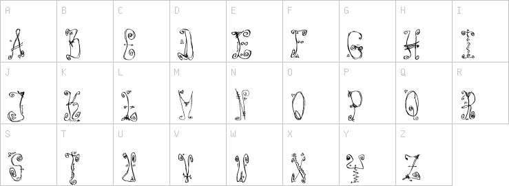 Uppercase characters