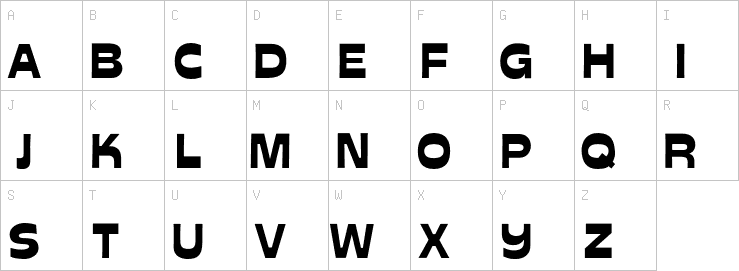 Uppercase characters