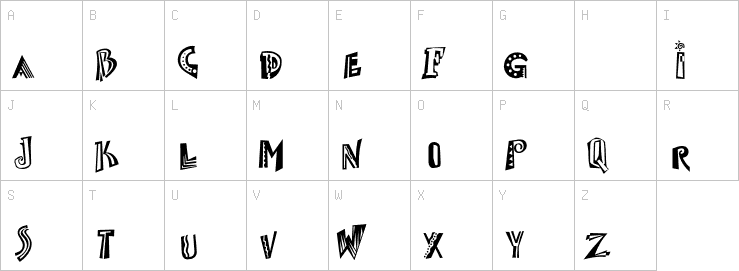 Uppercase characters