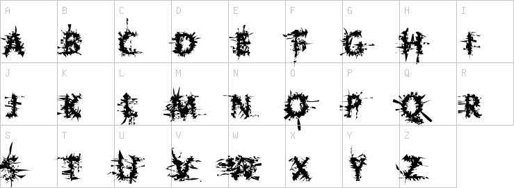 Uppercase characters