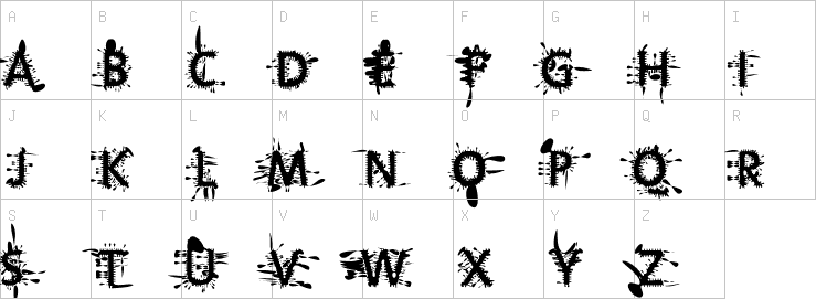 Uppercase characters